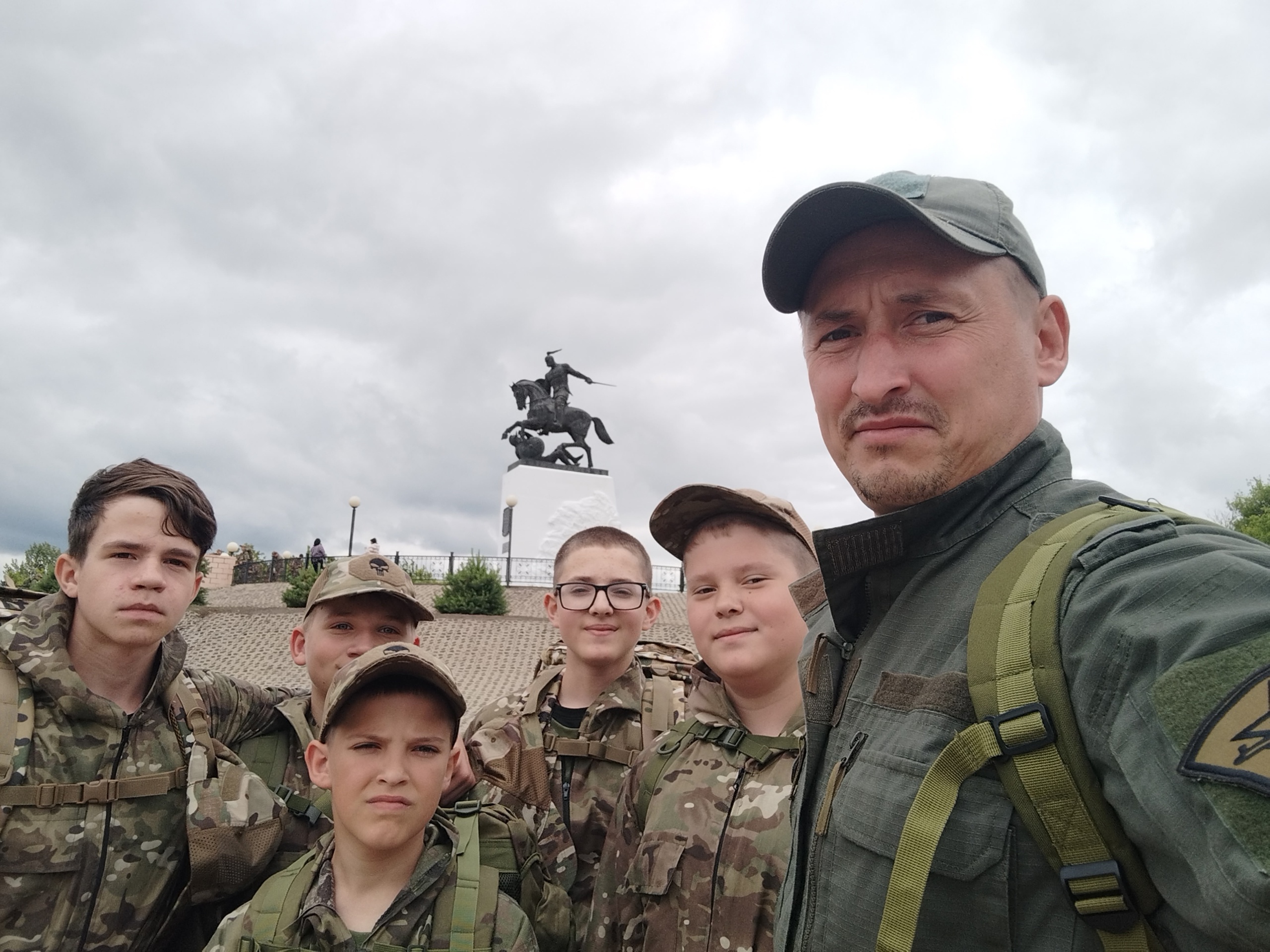 Лагерь «Патриот» выпустил первых курсантов.