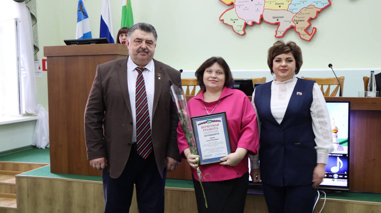 Прохоровцы получили награды в преддверии Дня района.